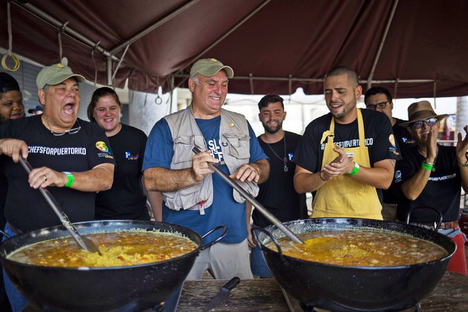When Hurricane Maria hit Puerto Rico, Chef José Andrés wasted no time getting food to its people.